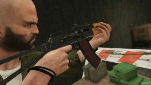 GTA 5 Weapon Mod: INS2 Kalashnikov Aks-74Un (Image #5)