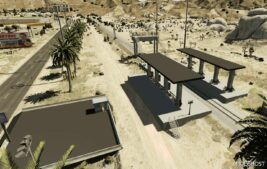 GTA 5 Mod: Sandy Shores Railway Station Ymap|Fivem (Image #2)