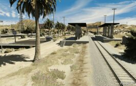 GTA 5 Mod: Sandy Shores Railway Station Ymap|Fivem (Image #3)