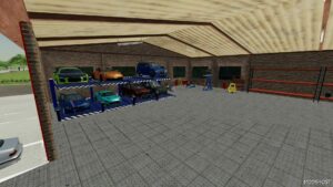 FS22 Garage for Cars and Motocycles mod
