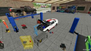 FS22 Placeable Mod: Garage for Cars and Motocycles (Image #2)