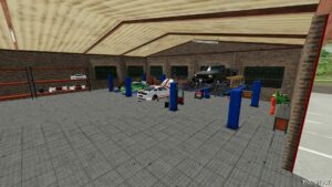 FS22 Placeable Mod: Garage for Cars and Motocycles (Image #4)