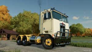 FS22 Kenworth Truck Mod: K100 Daycab (Featured)