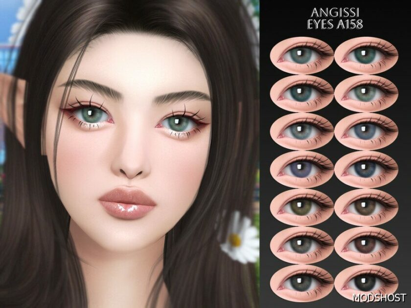 Sims 4 Eyes A158 mod