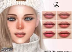 Sims 4 Zenx Lipstick Z461 mod