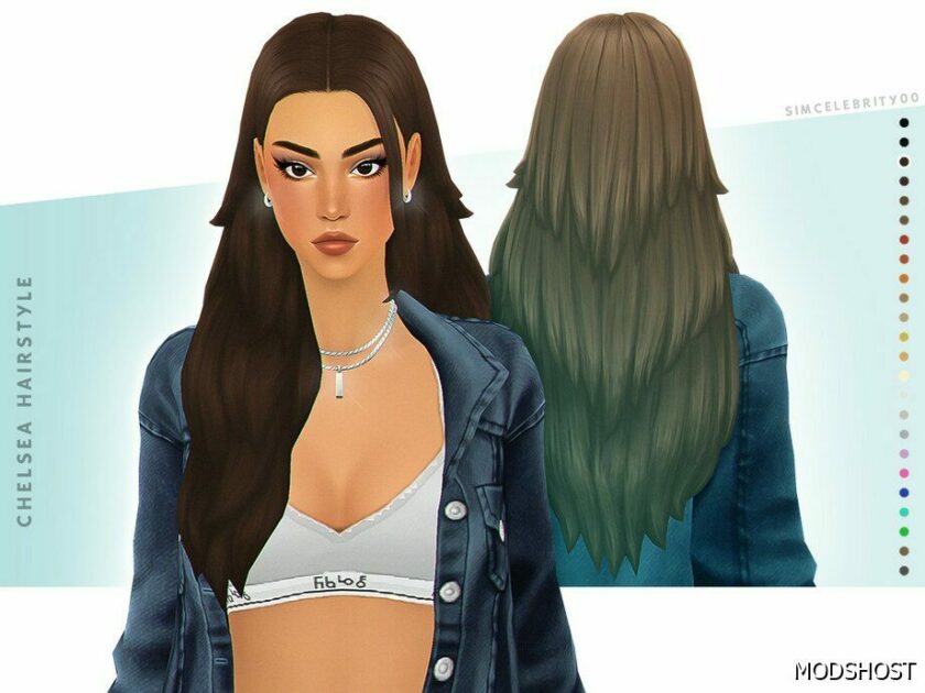 Sims 4 Chelsea Hairstyle mod