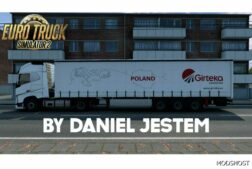 ETS2 Girteka Poland Trailer by Daniel Jestem mod