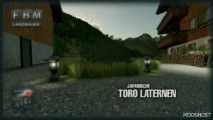 FS22 Placeable Mod: Japanese Toro Lanterns (Image #2)