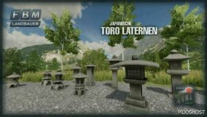 FS22 Placeable Mod: Japanese Toro Lanterns (Image #9)