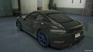 GTA 5 Porsche Vehicle Mod: 718 Cayman GT4 RS (Image #3)