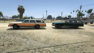 GTA 5 Vehicle Mod: Pontiac Parisienne 1982 Station Wagon (Image #4)