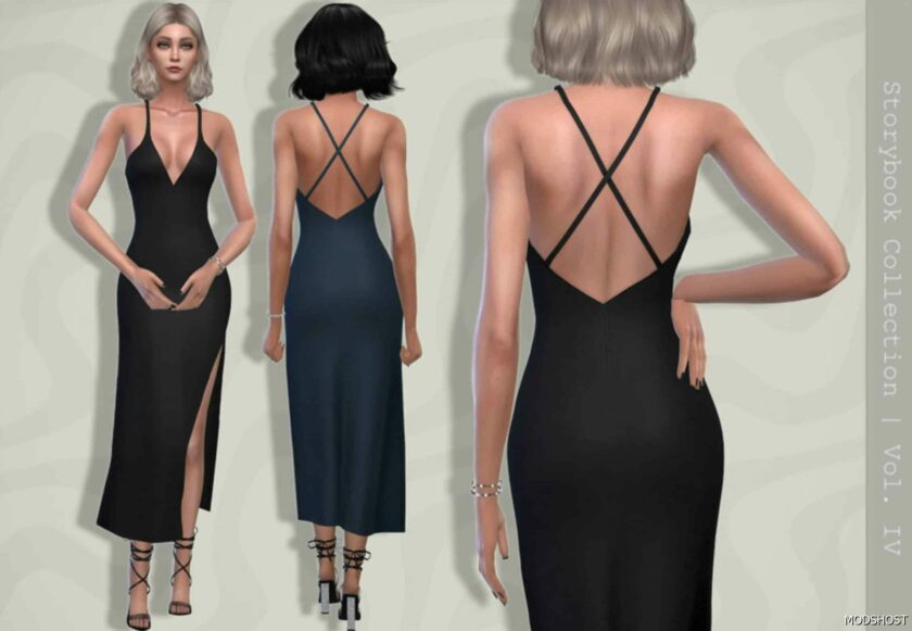 Sims 4 Harper Dress mod