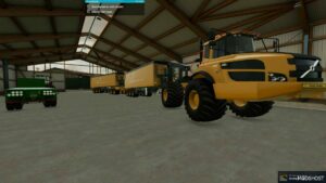 FS22 Truck Mod: Volvo A40 GTS Semi and Trailer and Dolly