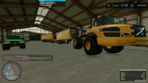 FS22 Volvo Truck Mod: A40 GTS Semi and Trailer and Dolly (Image #5)