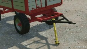 FS22 Mod: Silver Car 2 Axles Trailer (Image #5)