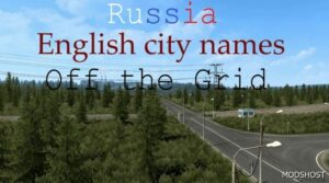 ETS2 Otgr English City Names V1.2 mod