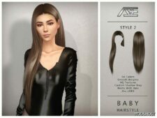 Sims 4 Baby Hairstyle No.2 mod