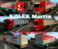 ETS2 Kolek Martin Skin Pack mod