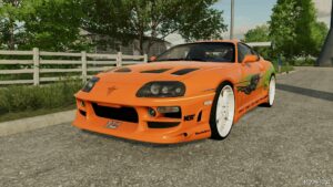 FS22 Toyota Car Mod: Supra V1.0.0.1 (Image #3)