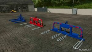 FS22 Implement Mod: Paddle and Telescopic Bale Lifters (Image #2)