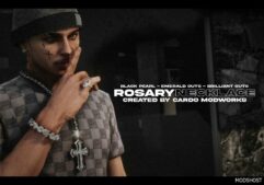 GTA 5 Rosary Necklace for MP Male mod