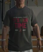 GTA 5 Player Mod: 2023-24 College Football Playoffs T-Shirt Pack for Franklin (Image #5)