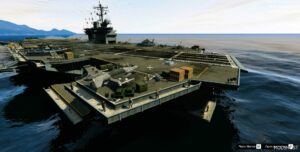 GTA 5 Map Mod: Aircraft Carrier with Launch & Brake System Menyoo (Image #3)