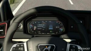 ETS2 MAN Mod: TGX 2020 Improved Dashboard V1.6 (Image #2)