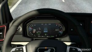 ETS2 MAN Mod: TGX 2020 Improved Dashboard V1.6 (Image #3)