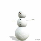 FS22 Snowman mod