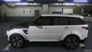 GTA 5 Range Rover Vehicle Mod: 2016 Range Rover Sport SVR (Image #2)