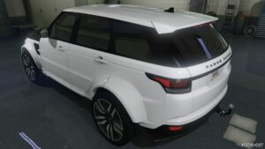 GTA 5 Range Rover Vehicle Mod: 2016 Range Rover Sport SVR (Image #3)