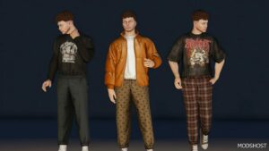 GTA 5 Player Mod: Plaid Pants for MP Male (Image #2)