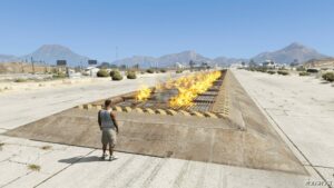 GTA 5 Map Mod: Fire Test Ramp (Image #2)