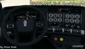 ETS2 SCS T680 NG Full Dashboard V0.4 mod