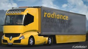 ETS2 Renault Truck Mod: Radiance Concept 1.49 (Image #2)