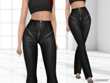 Sims 4 Faux Leather Pants mod