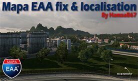ETS2 Map EAA FIX & Localization mod
