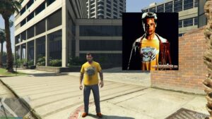 GTA 5 Player Mod: Fight Club Clothing and Others for Michael (Image #2)