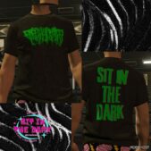 GTA 5 Player Mod: Basic Custom T-Shirt Sitd for MP Male (Image #2)