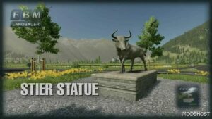 FS22 Placeable Mod: Bull Statue (Image #2)