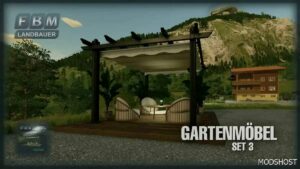 FS22 Mod: Garden Furniture SET 3 (Image #5)