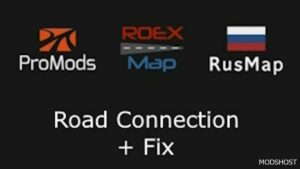 ETS2 Roex – Promods – Rusmap RC FIX 1.49 mod