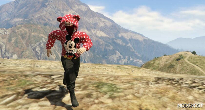 GTA 5 Micky Mouse Onesie for MP Male / Female mod