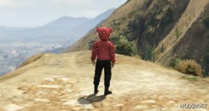 GTA 5 Player Mod: Micky Mouse Onesie for MP Male / Female (Image #2)