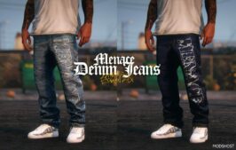 GTA 5 Menace LA Denim Jeans for MP Male mod