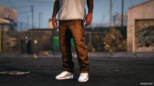 GTA 5 Player Mod: Menace LA Denim Jeans for MP Male (Image #4)