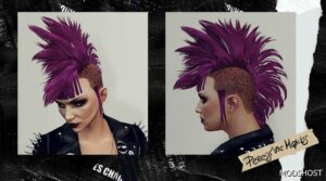 GTA 5 Punk Mohawk Hair for MP Female V1.1 mod