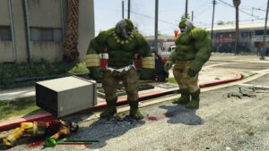 GTA 5 Player Mod: Maestro Hulk Add-On V Final (Image #5)