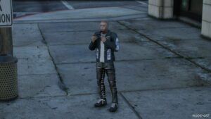 GTA 5 Player Mod: Money Jean Jacket for MP Male (Image #3)